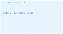 Desktop Screenshot of mwm.cz